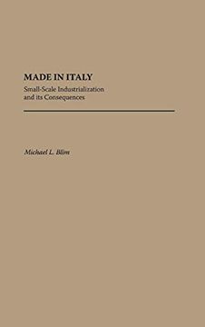 portada Made in Italy: Small-Scale Industrialization and its Consequences (in English)
