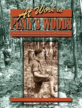 portada At Work in Penn's Woods: The Civilian Conservation Corps in Pennsylvania (Keystone Books) (en Inglés)
