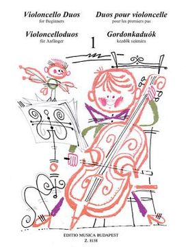 portada violoncello duos for beginners - volume 1 (en Inglés)