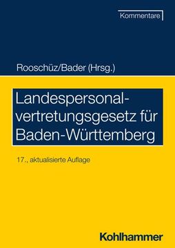 portada Landespersonalvertretungsgesetz Fur Baden-Wurttemberg (en Alemán)