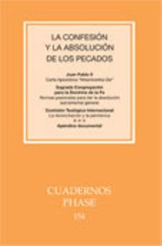 portada Confesión y la absolución de los pecados, La (CUADERNOS PHASE)