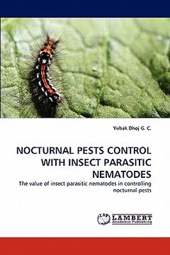 portada nocturnal pests control with insect parasitic nematodes (en Inglés)