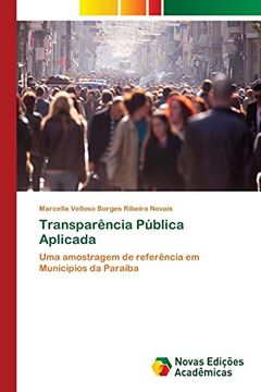portada Transparência Pública Aplicada: Uma Amostragem de Referência em Municípios da Paraíba