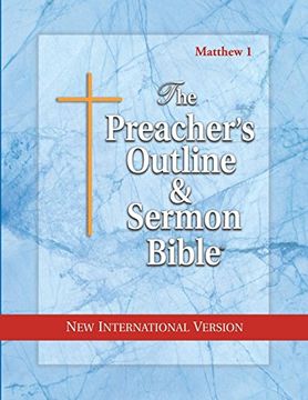 portada The Preacher's Outline & Sermon Bible: Matthew Vol. 1: New International Version (Preacher's Outline & Sermon Bible-NIV)