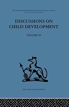 portada Discussions on Child Development: Volume Four (en Inglés)