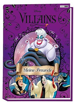 portada Disney Villains: Meine Freunde: Freundebuch (en Alemán)
