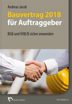 portada Bauvertrag 2018 für Auftraggeber (in German)
