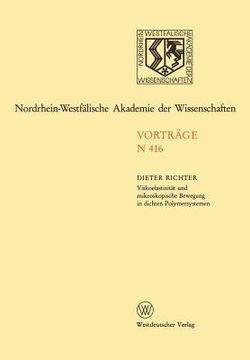 portada Natur-, Ingenieur- Und Wirtschaftswissenschaften: Vorträge - N 416
