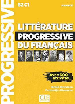 portada Litterature Progressive du Francais 2Eme Edition: Livre Avance (b2 (en Francés)