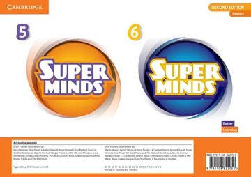 portada Super Minds Levels 5–6 Poster Pack British English (en Inglés)