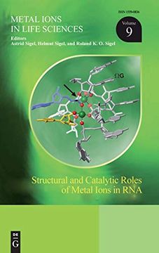 portada Structural and Catalytic Roles of Metal Ions in rna (Metal Ions in Life Sciences) (en Inglés)