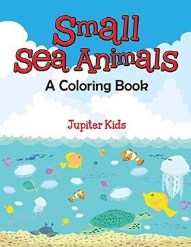 portada Small sea Animals (a Coloring Book) 