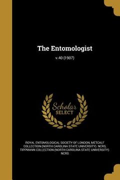 portada The Entomologist; v.40 (1907) (in English)