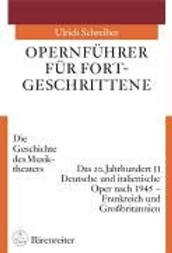 portada opernführer für fortgeschrittene 3/2 (en Alemán)