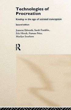 portada technologies of procreation: kinship in the age of assisted conception (en Inglés)