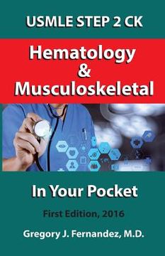 portada Hematology and Musculoskeletal In Your Pocket: USMLE STEP 2 CK In Your Pocket