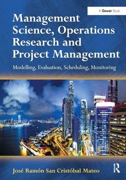 portada Management Science, Operations Research and Project Management (en Inglés)