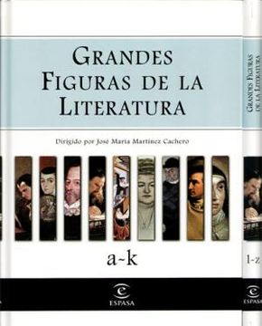 portada Grandes figuras de la literatura (obra completa en dos volúmenes) (in Spanish)