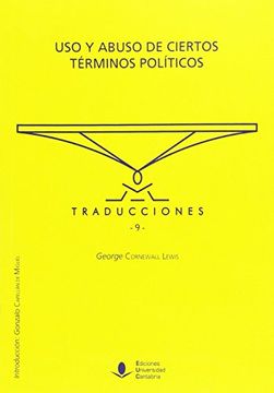 portada Uso y Abuso de Ciertos Términos Políticos (Traducciones) (in Spanish)