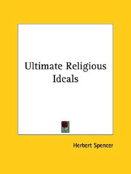 portada ultimate religious ideals (en Inglés)