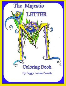 portada The Majestic Letter M Coloring Book (en Inglés)