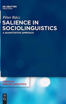 portada Salience in Sociolinguistics (Topics in English Linguistics [Tiel]) (en Inglés)