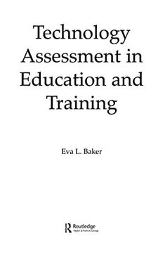 portada Technology Assessment in Education and Training (en Inglés)
