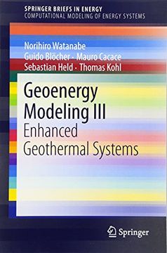 portada Geoenergy Modeling Iii: Enhanced Geothermal Systems (Springerbriefs in Energy) (en Inglés)