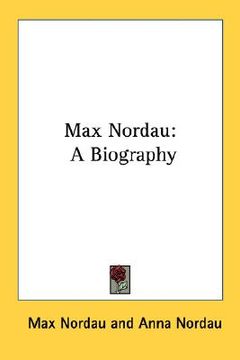portada max nordau: a biography
