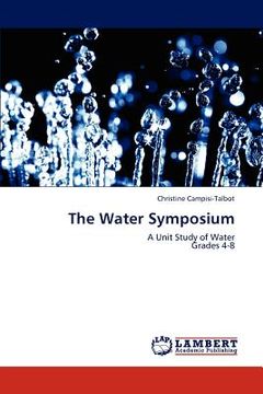 portada the water symposium (in English)