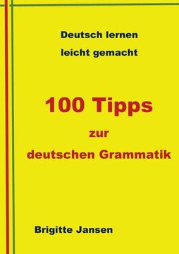 portada 100 Tipps zur Deutschen Grammatik
