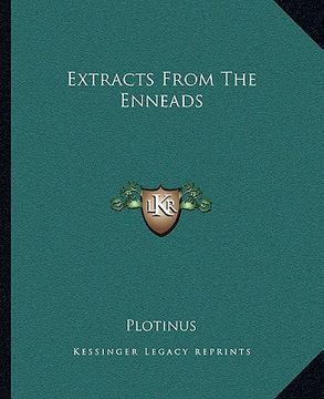 portada extracts from the enneads (en Inglés)