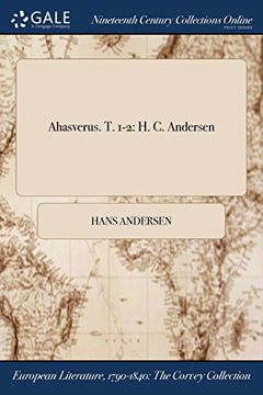 portada Ahasverus. T. 1-2: H. C. Andersen