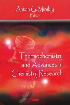 portada thermochemistry and advances in chemistry research (en Inglés)
