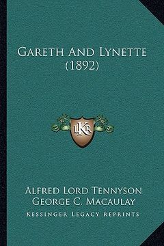portada gareth and lynette (1892) (in English)