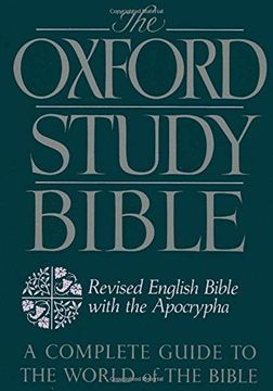 portada The Oxford Study Bible: Revised English Bible With Apocrypha: The Revised English Bible With Apocrypha (in English)