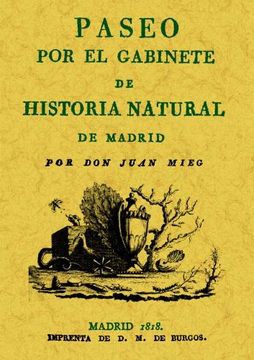 portada Paseo por el Gabinete de Historia Natural de Madrid