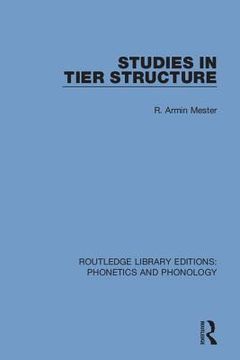 portada Studies in Tier Structure (en Inglés)