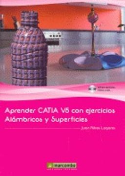 portada Aprender Catia V5 Ejercicios Alambricos Y Superficies