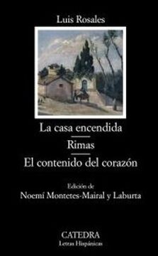 portada Casa Encendida, La/Rimas/Contenido Del Corazon, El.
