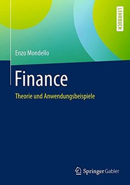 portada Finance: Theorie Und Anwendungsbeispiele (en Alemán)
