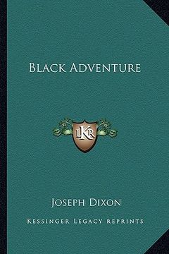 portada black adventure (en Inglés)