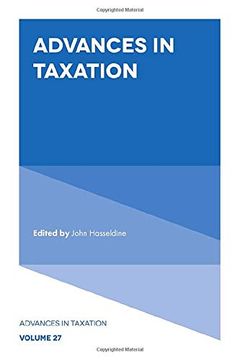 portada Advances in Taxation (en Inglés)