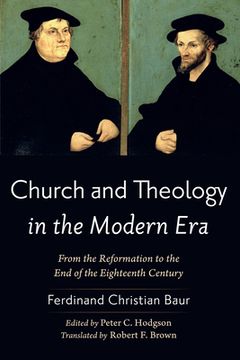 portada Church and Theology in the Modern Era (en Inglés)