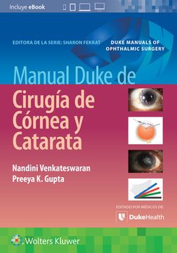portada Manual Duke de Cirugía de Córnea Y Catarata (in Spanish)
