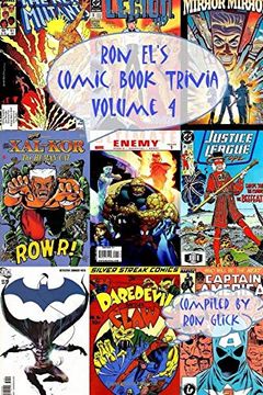 portada Ron El's Comic Book Trivia (Volume 4) (Ron El's Comic Book Trivia Series) (en Inglés)