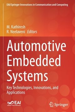 portada Automotive Embedded Systems: Key Technologies, Innovations, and Applications (en Inglés)