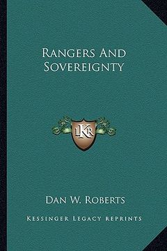 portada rangers and sovereignty (en Inglés)