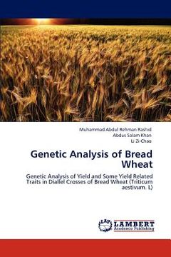 portada genetic analysis of bread wheat (in English)
