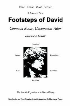 portada footsteps of david: common roots, uncommon valor (en Inglés)
